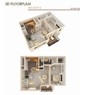 1 Bed 1 Bath with Fireplace