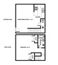 1 bed 1.5 bath Loft - no W/D