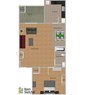 1 Bed - 1 Bath Vaulted Ceilings