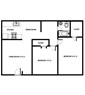 2 Bed 1 Bath - no WD