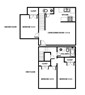  2x1/5 with office downstairs W/D in unit 