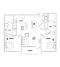 2 Bed - 2 Bath B
