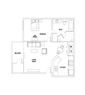 1 Bed - 1 Bath
