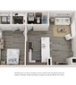1 Bed 1 Bath - West