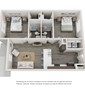 2 Bed 2 Bath - West