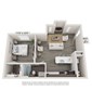 1 Bed 1 Bath Garden