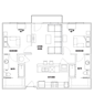 2 Bed - 2 Bath Apartment B