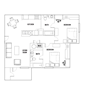 2 Bed - 2 Bath A