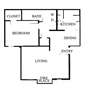 One Bedroom Flat