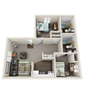  2 BEDROOM 2 BATH