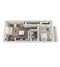 1 Bed 1 Bath
