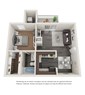 Upgraded 1 Bedroom A