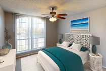 Bedroom with Natural Light