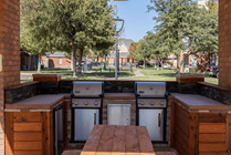 Grill Up Some Burgers in the BBQ Area!