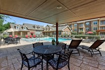 Shaded Seating Area
