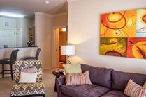 Spacious living area