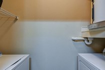 Full size washer & dryer in every unit!