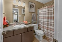 Private Bathroom with Linen Closet